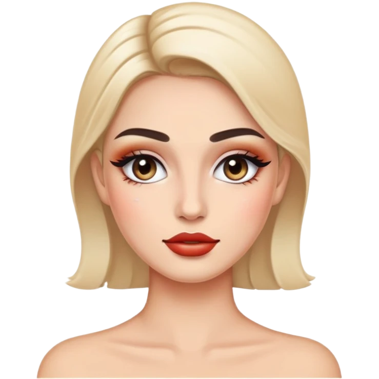 serving face  emoji