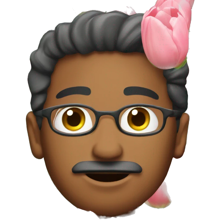 Ramo de tulipanes emoji