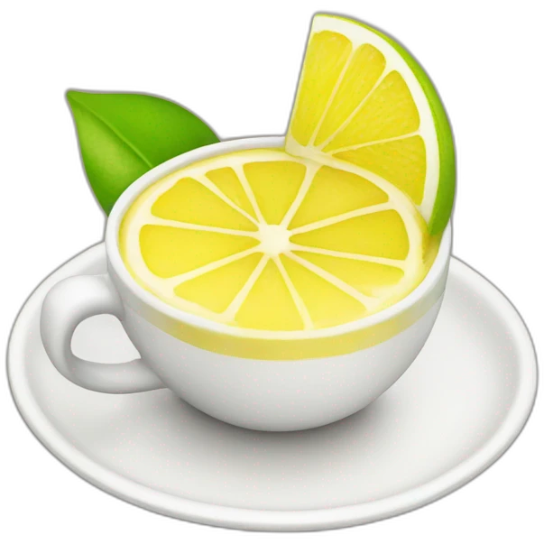 Café citron emoji