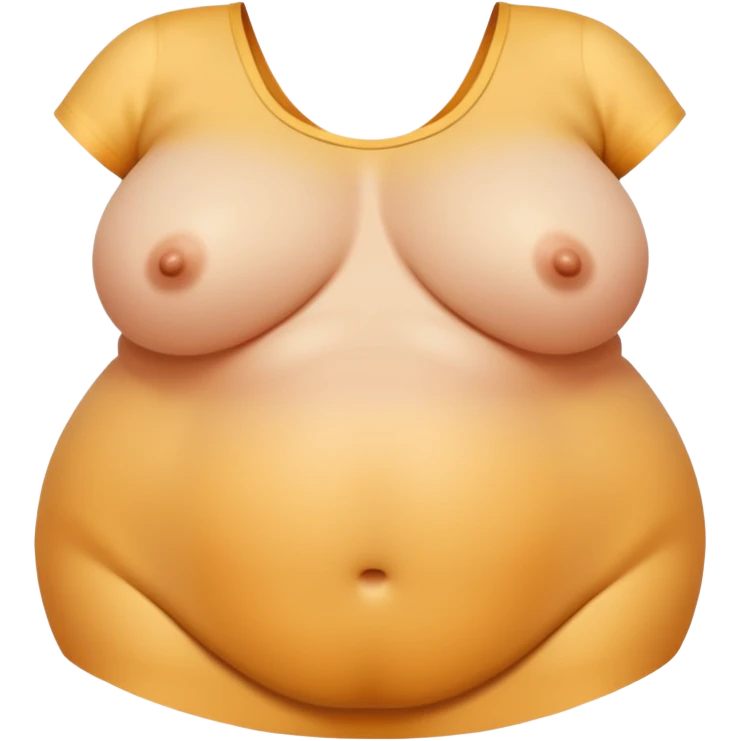 Fat torso emoji