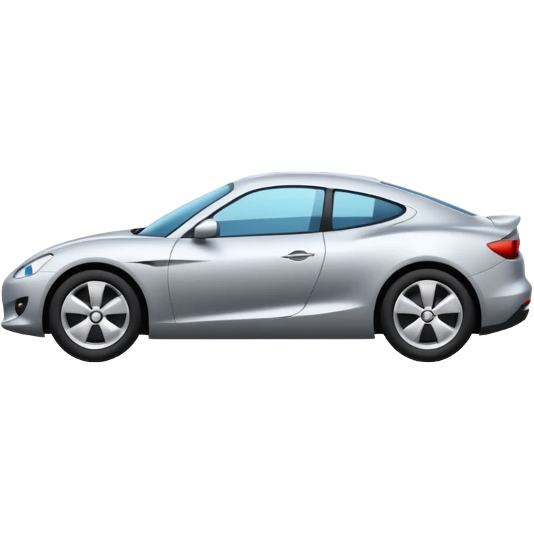 car in front of mountains emoji