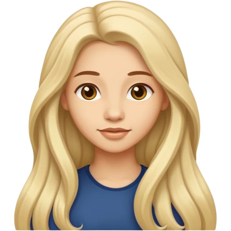 Pelinegra bonita emoji