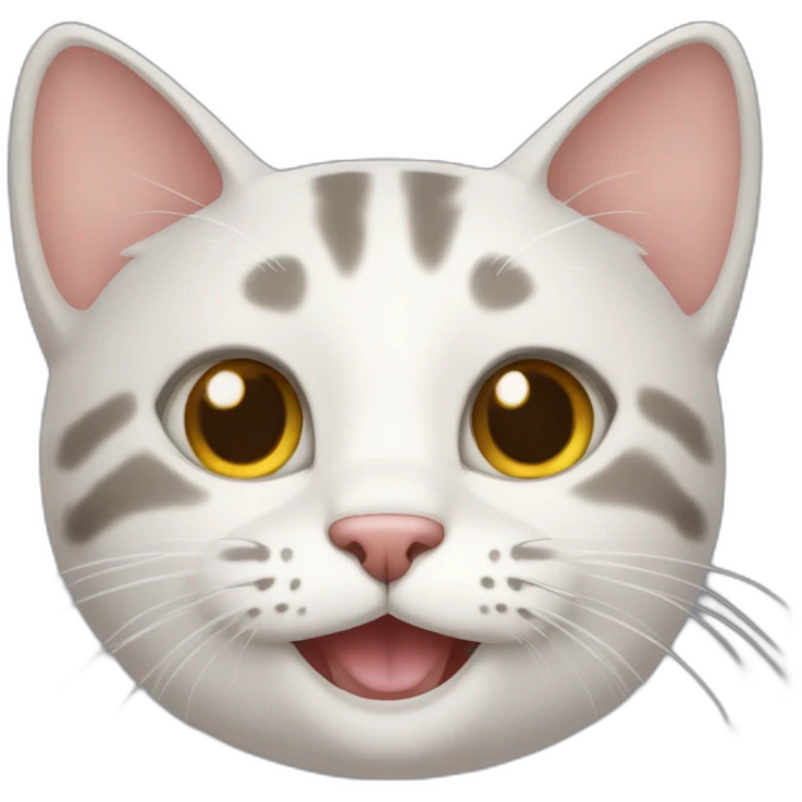 cat very very very happy emoji