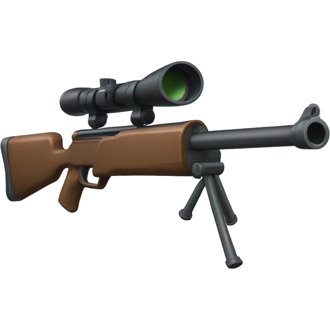 Toy sniper rifle  emoji