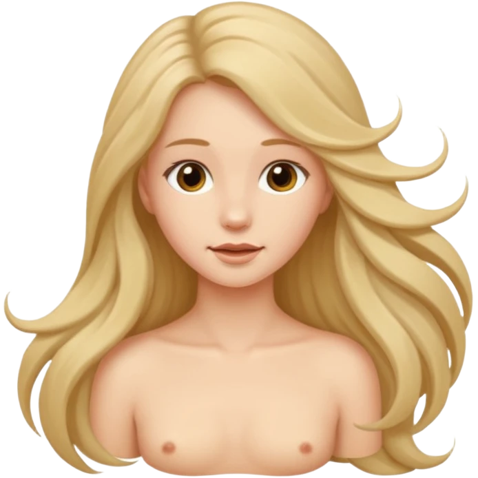 Girl naked emoji