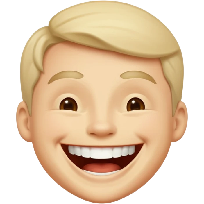 laughing at joke emoji