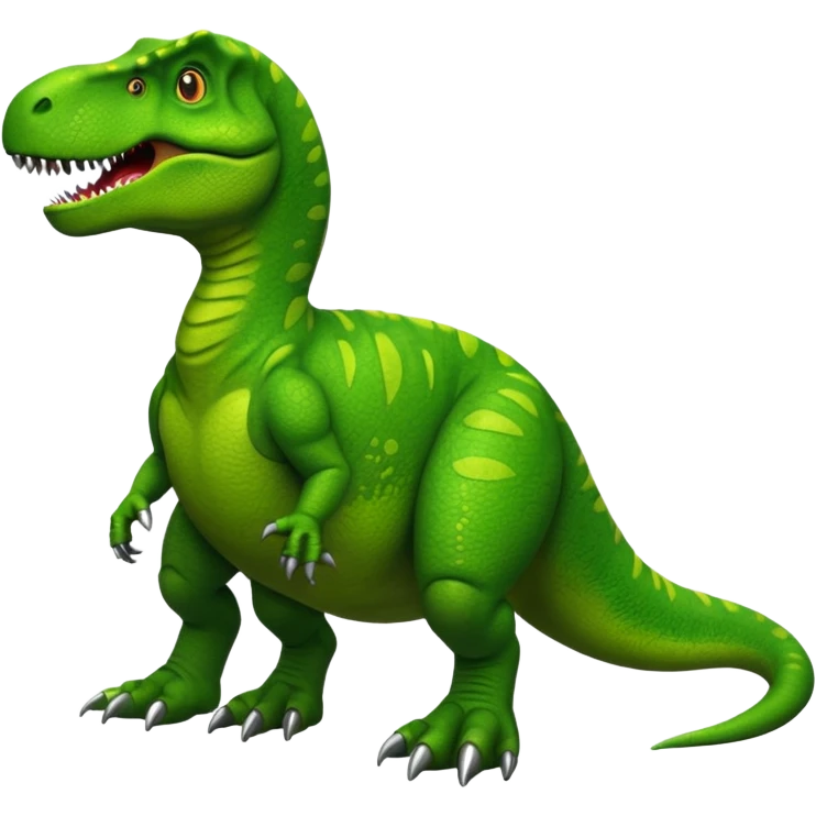 T-Rex chillin emoji