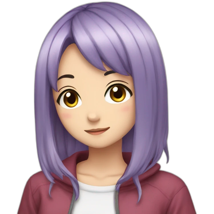 anime girl thinghs emoji