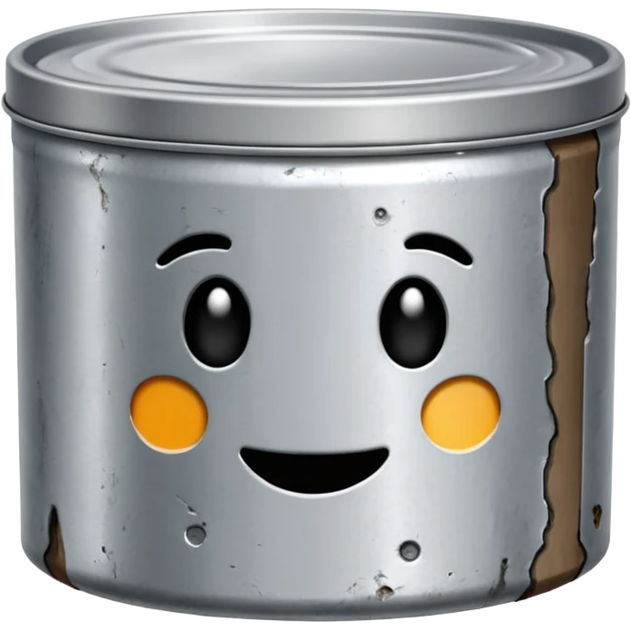 Metal tin emoji