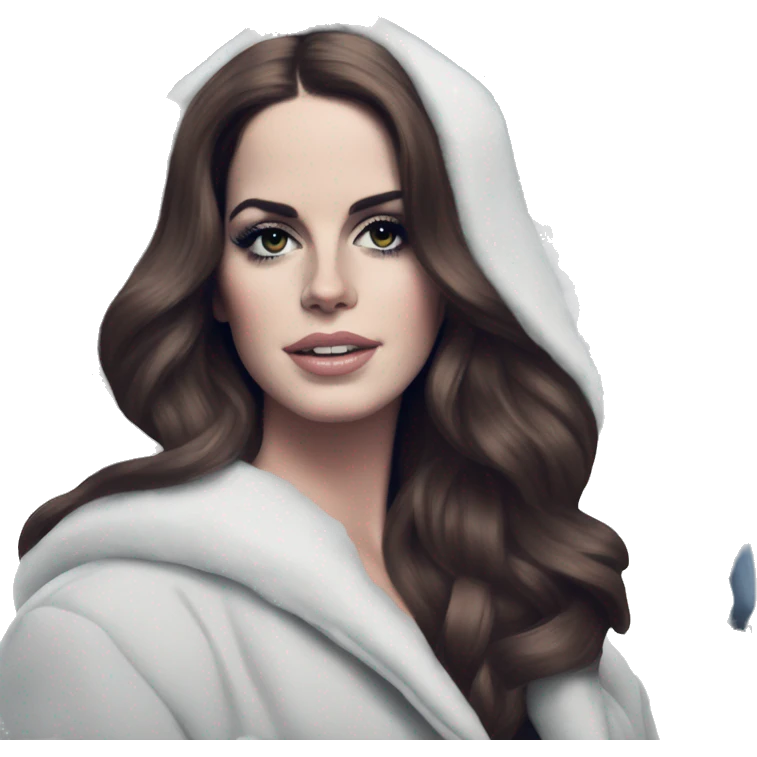Lana Del Rey in California Snow emoji