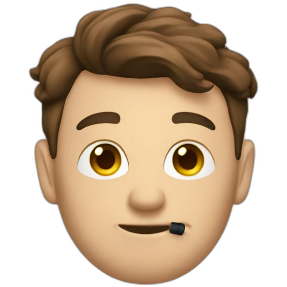 Elon vaping  emoji