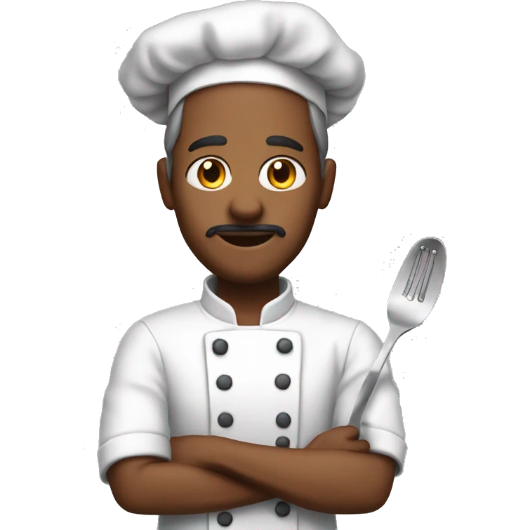 The cook has the spoon emoji