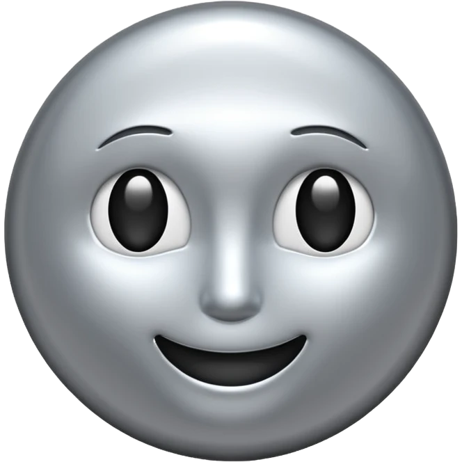 piece of ishiny metal emoji