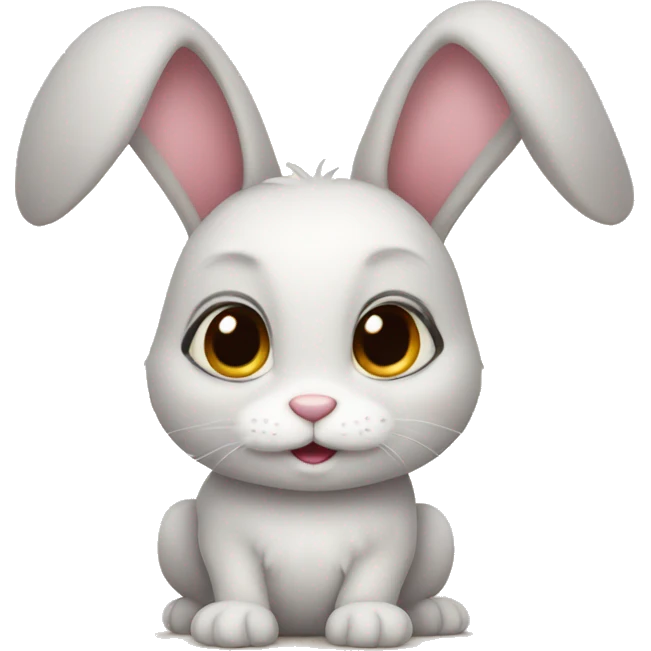 Cute little bunny  emoji