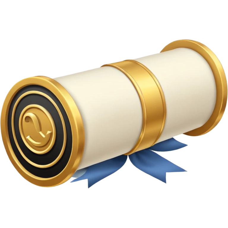 white diploma emoji