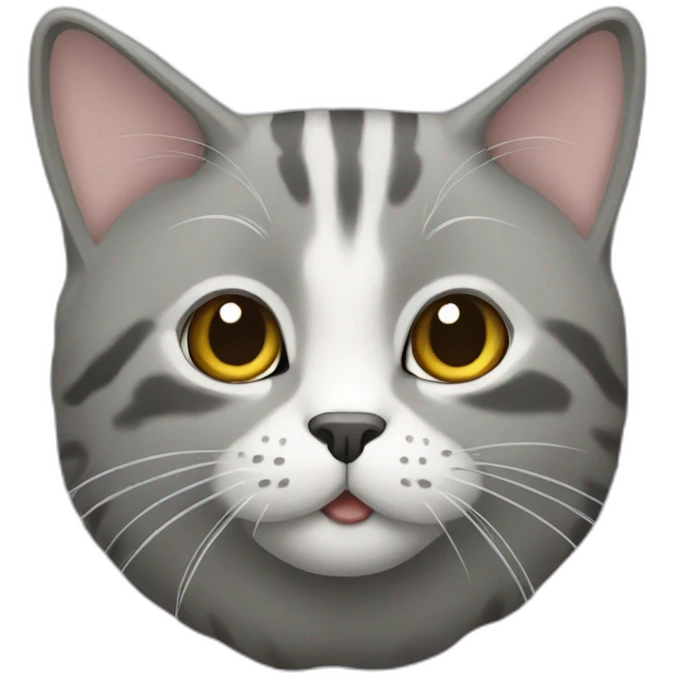 Cat-grey-annoid-loaf emoji