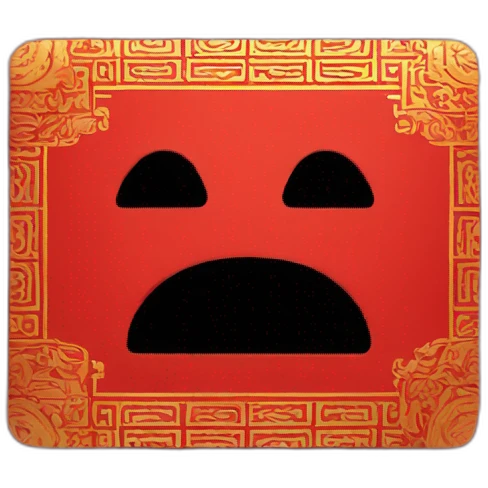 red packet without face emoji