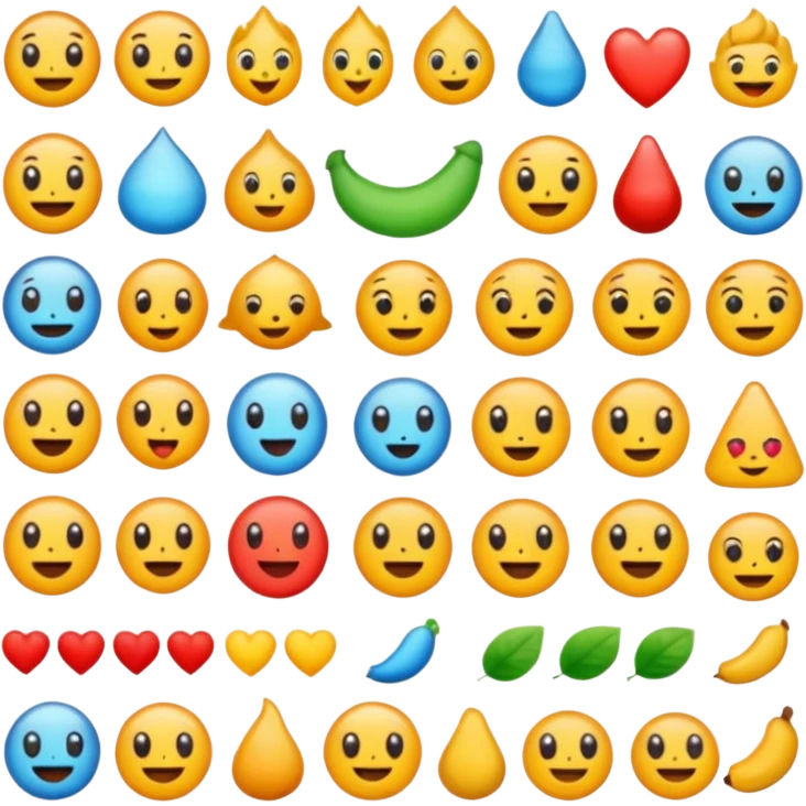 Haz 1000 emojis coqueta y aesthetic de cosas emoji