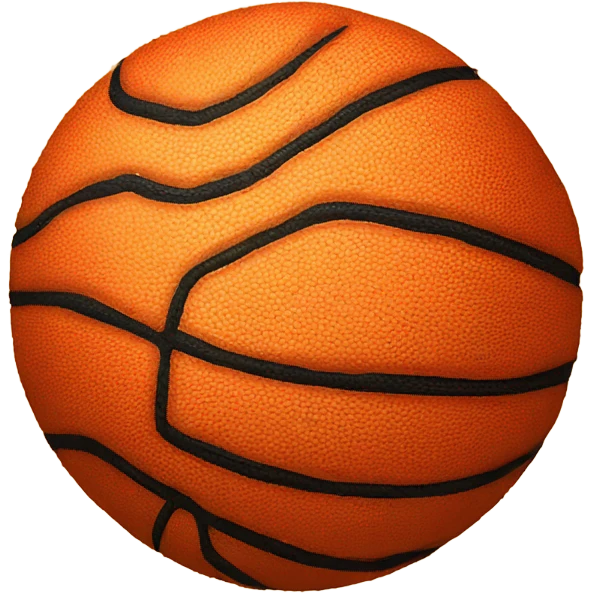 Basketball made of corn emoji