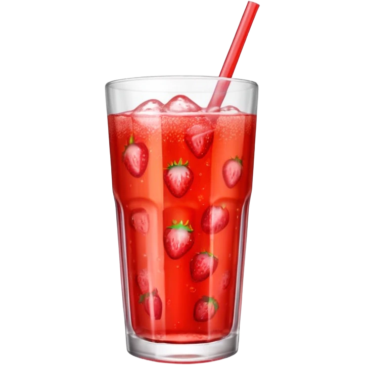 hyper sparkle strawberry  Fanta  emoji