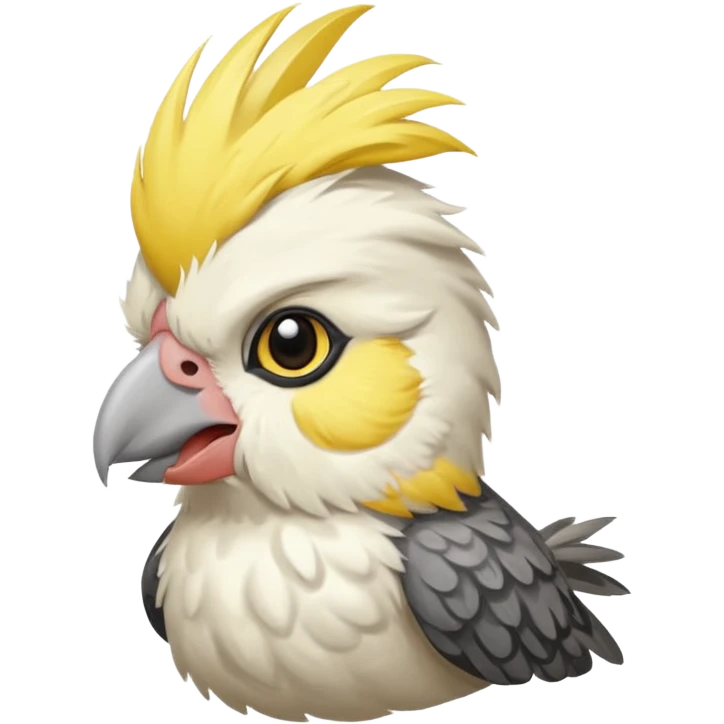 cockatiel bird emoji