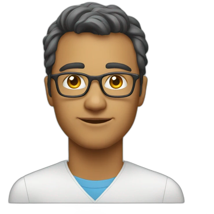 a data science nerd emoji