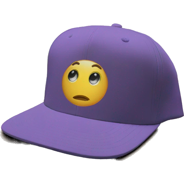 BACK SNAPBACK HAT emoji