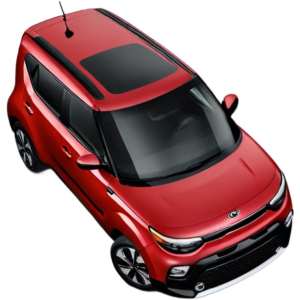 2020 kia soul got black with red  emoji