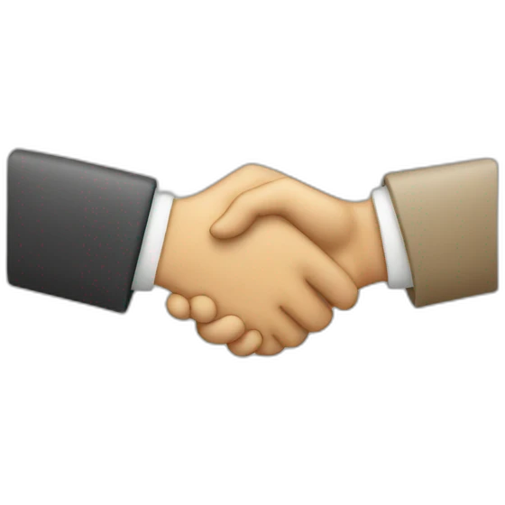 hand shake emoji