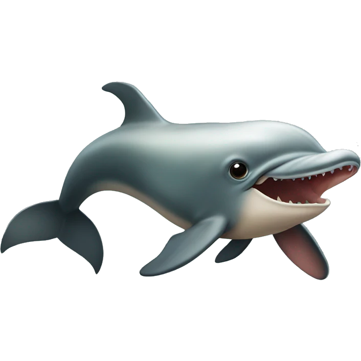 Amazon River Dolphin pirate emoji