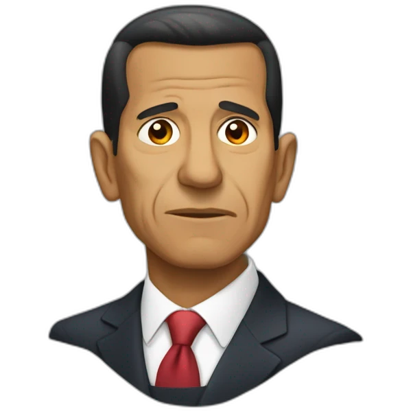 former president antauro humala serious emoji