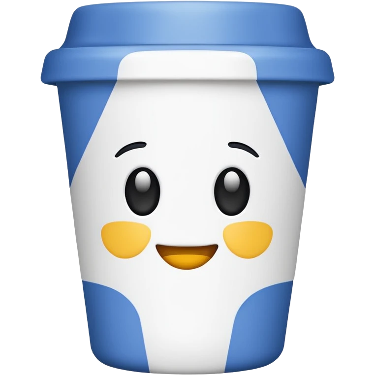 takeaway cup, no face emoji