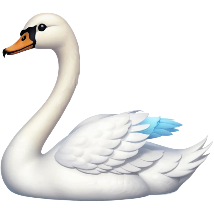 White swan emoji