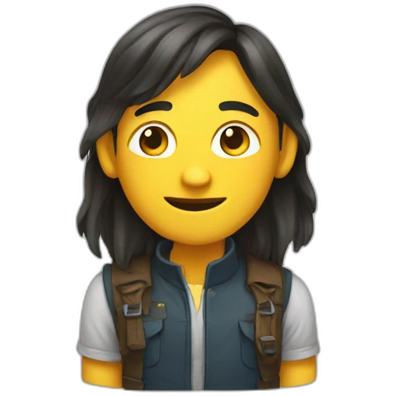 Personnage style emoji
