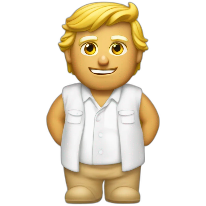 trump-baño-de-oro emoji