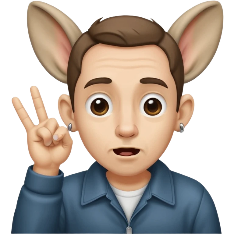 👂👂🤤🤟  emoji