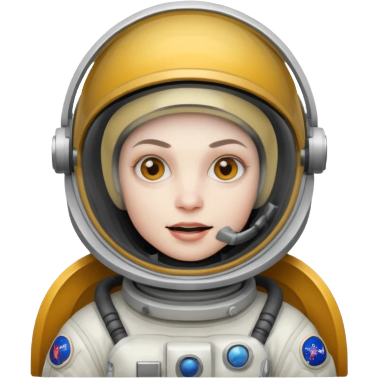 astronaut vampire wearing helmet emoji