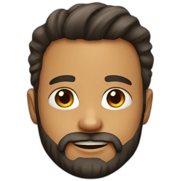 Beard boy emoji