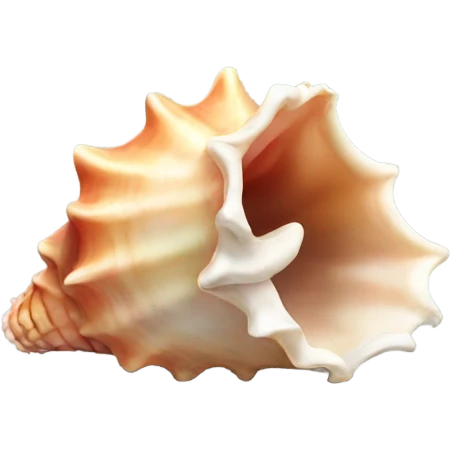 Conch shell emoji