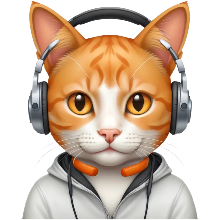 Dj cat emoji