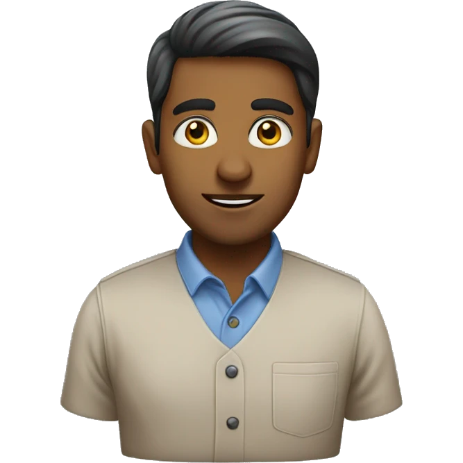 indian store worker emoji