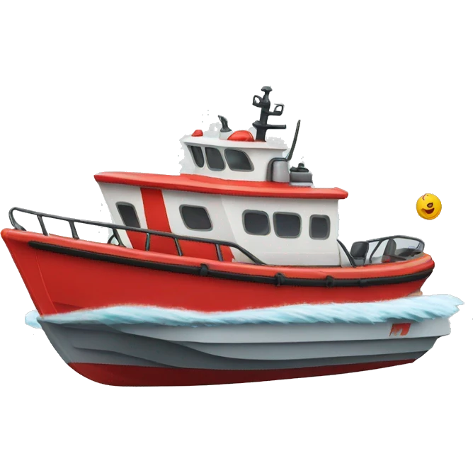 RESCUE BOAT emoji
