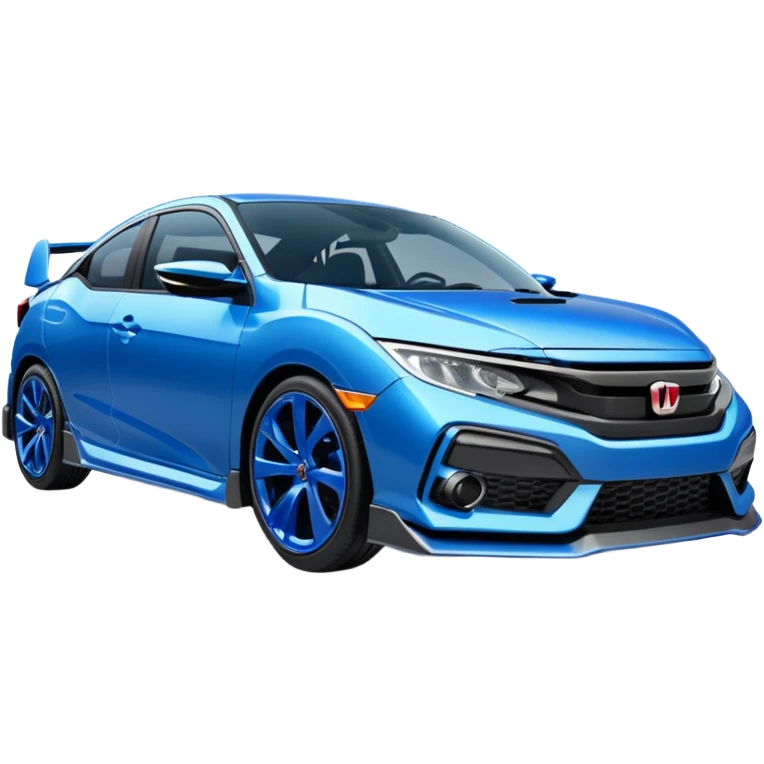 2023 Civic blue lowered  emoji