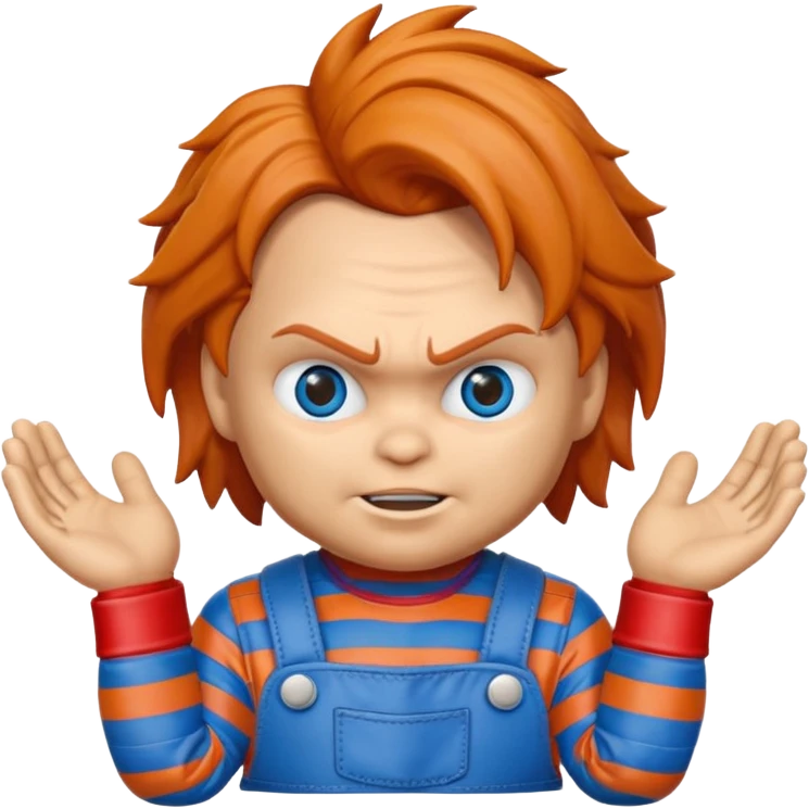 Un emojin de chuky emoji