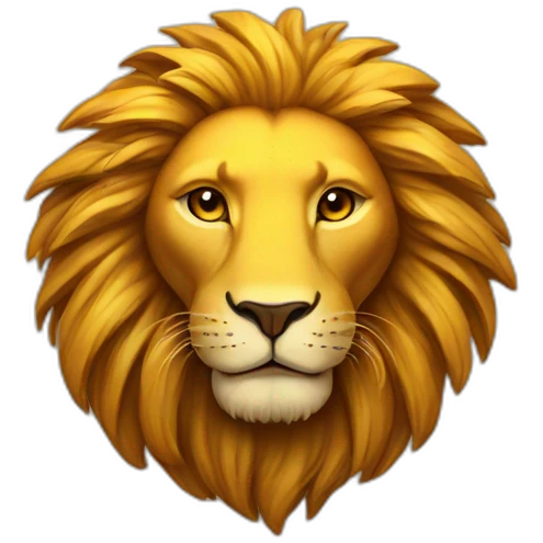 lion and sun emoji