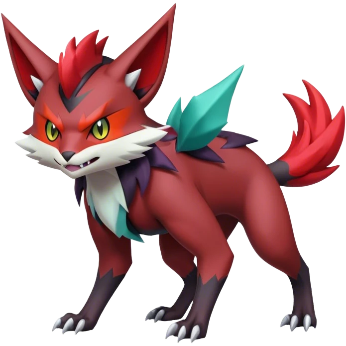 Noivern-Torracat-Zoroark full body emoji