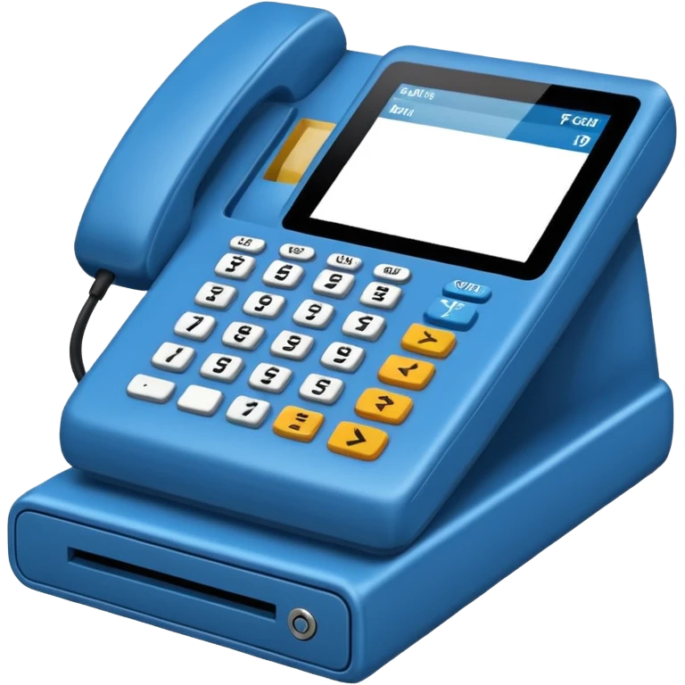  blue pos terminal emoji