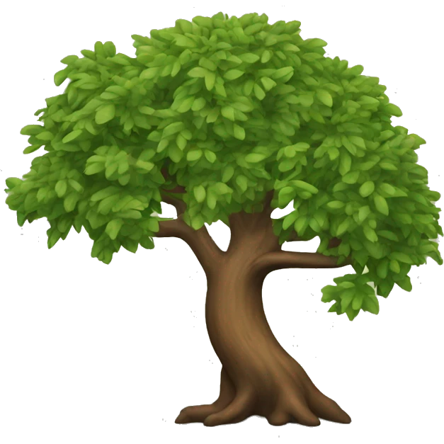bending tree emoji