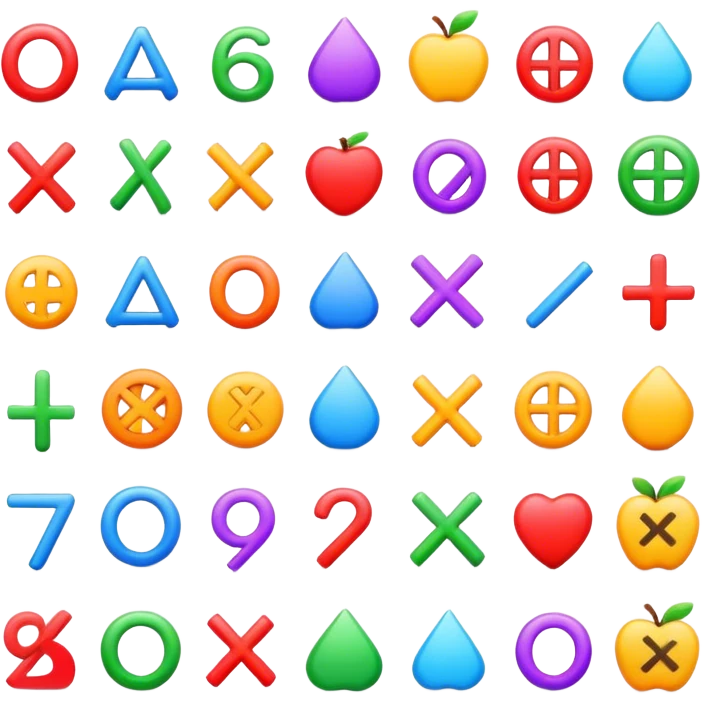 Math icons emoji