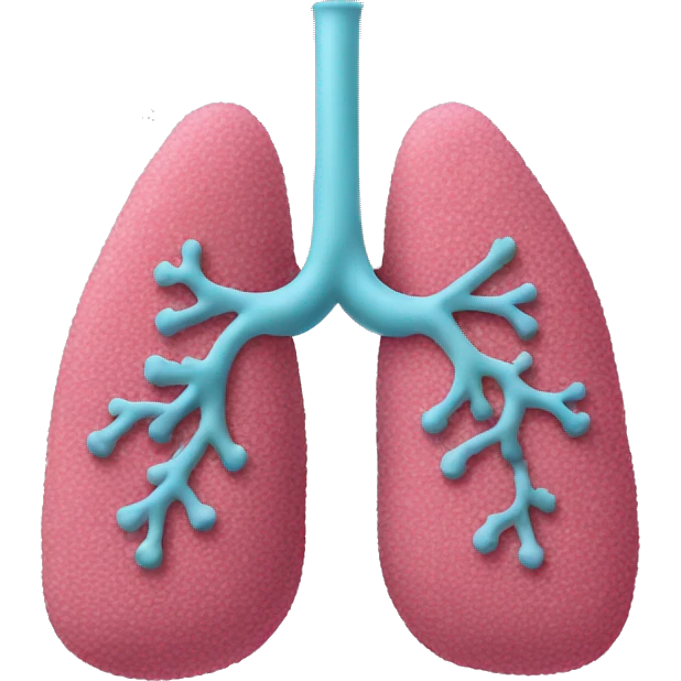 lungs and sugar emoji